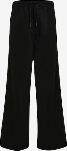 Loosefit Pantalon DEF en noir : devant
