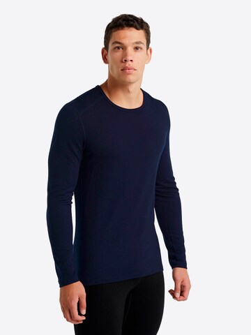 ICEBREAKER Base Layer '260 Tech LS Crewe ' in Blue