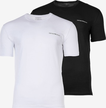 T-Shirt Emporio Armani en noir : devant