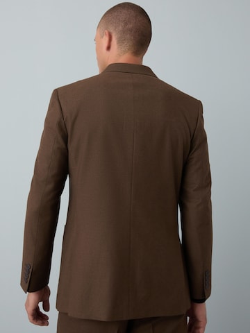 Coupe slim Veste de costume Next en marron