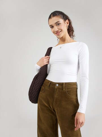 HOLLISTER Tričko - Biela: predná strana