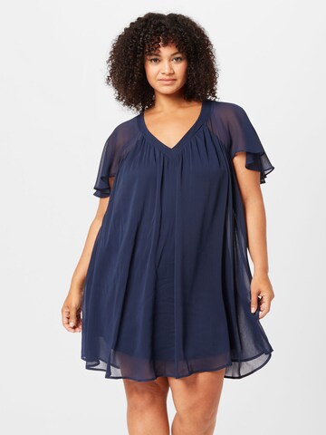 Zizzi Kleid 'AGNES' in Blau: Vorderseite