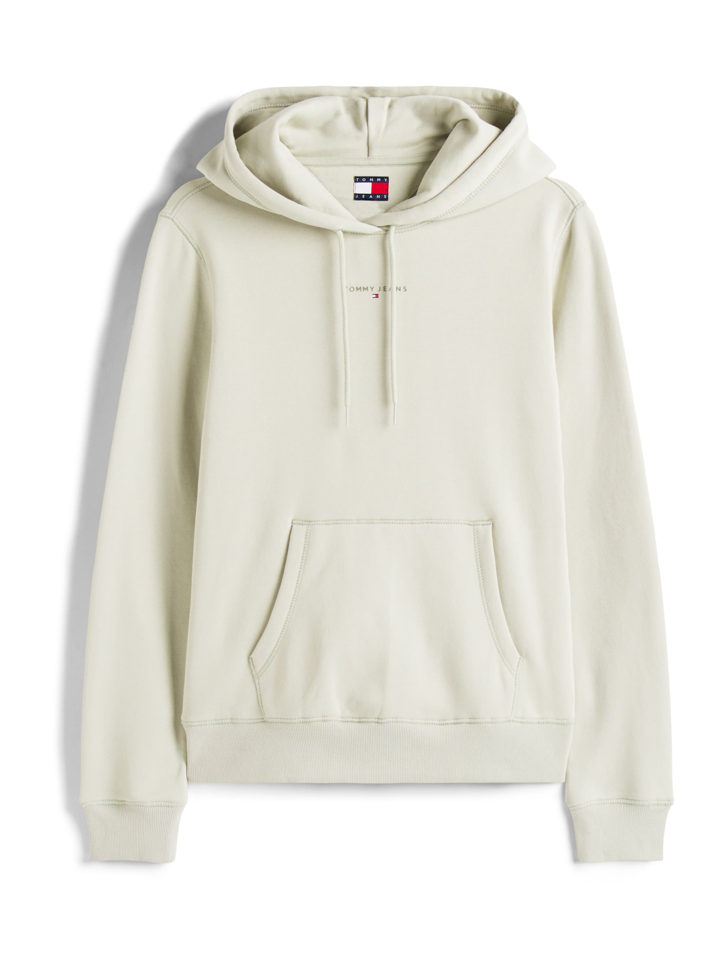 Tommy JeansSweater majica - zelena boja: prednji dio