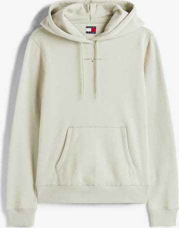 Tommy Jeans Суичър в зелено: отпред