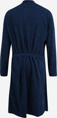 SCHIESSER Regular Bathrobe short in Blue