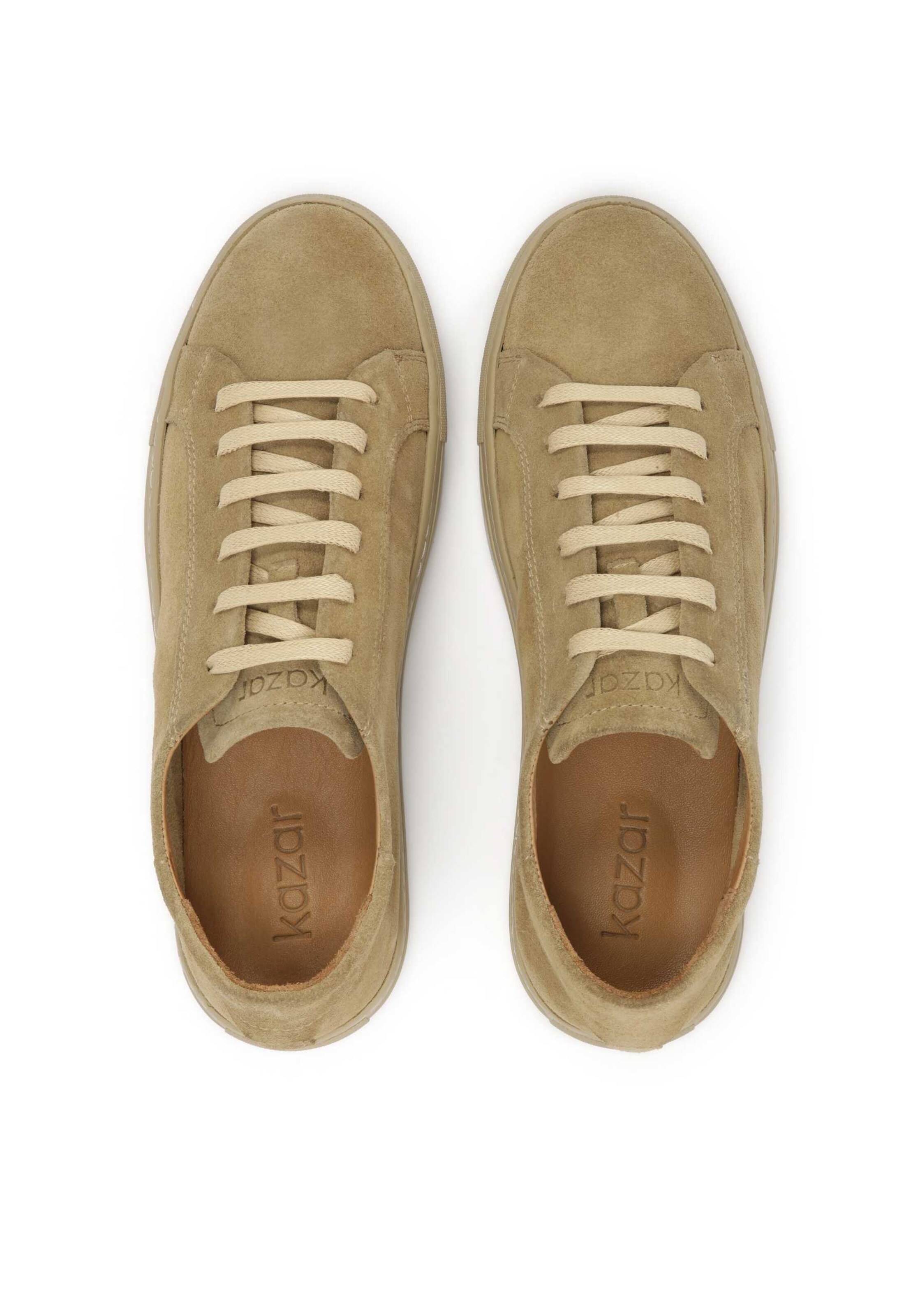 Kazar Platform trainers in Beige
