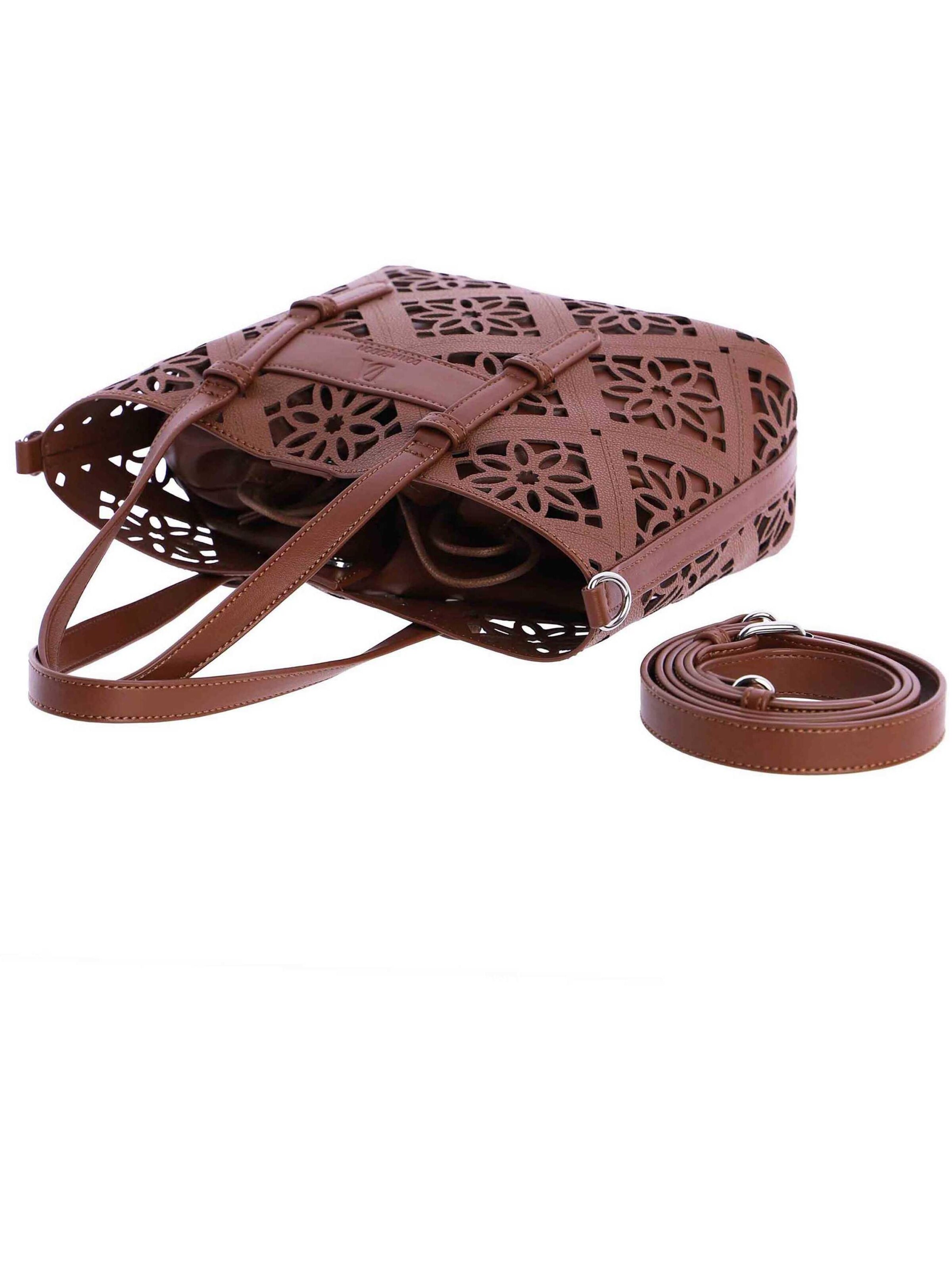 Don Algodon - Bolso de mano 'Irisa' en marrón