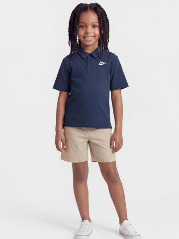 Nike Sportswear Koszulka 'CLUB' w kolorze niebieski: przód