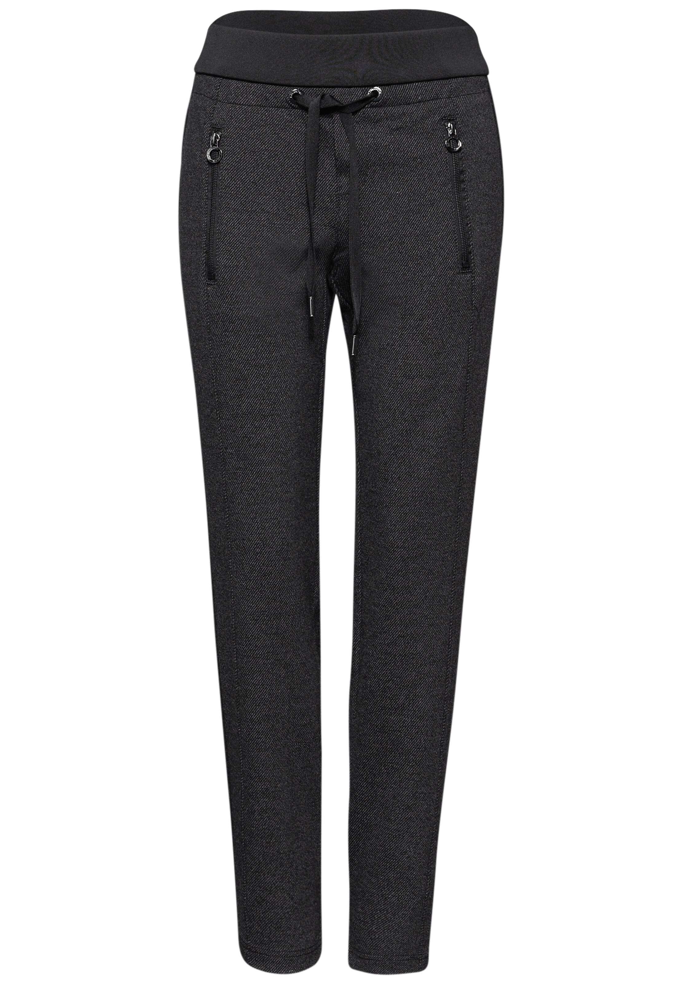 STREET ONE Pants in Black: front