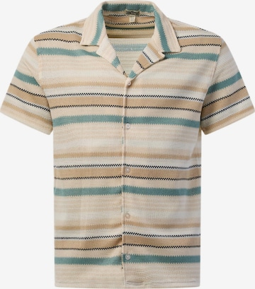 Camicia 'Resort' di Denim Factory in beige: frontale
