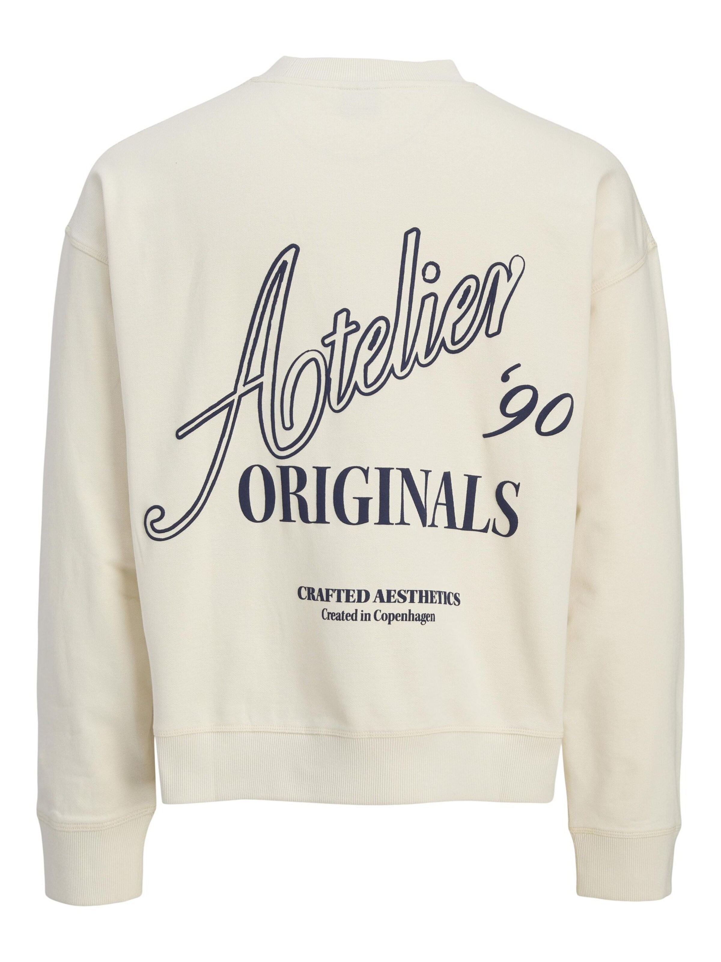 Sweat-shirt JACK & JONES en blanc