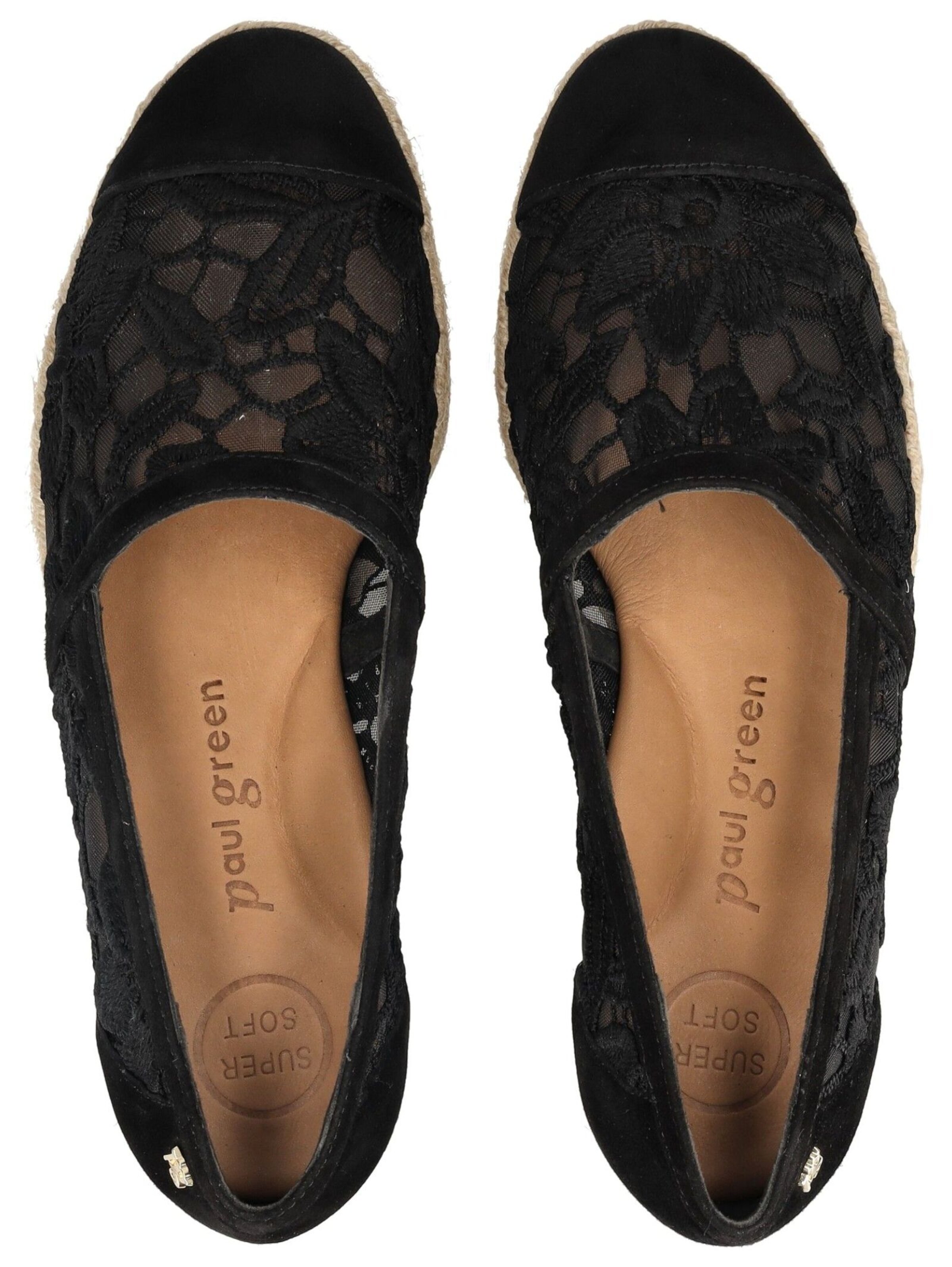 Slipper di Paul Green in nero
