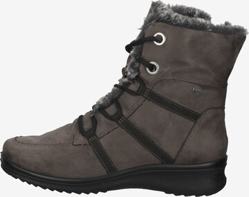 ARA Lace-Up Ankle Boots in Grey