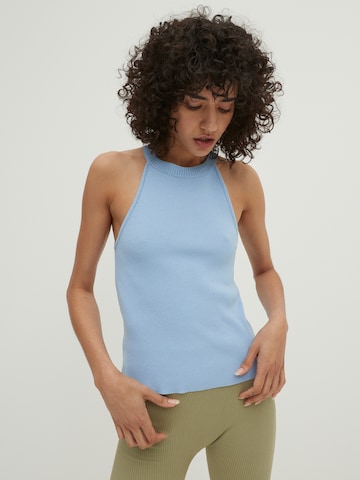 EDITED Top 'Daline' in Blauw: voorkant