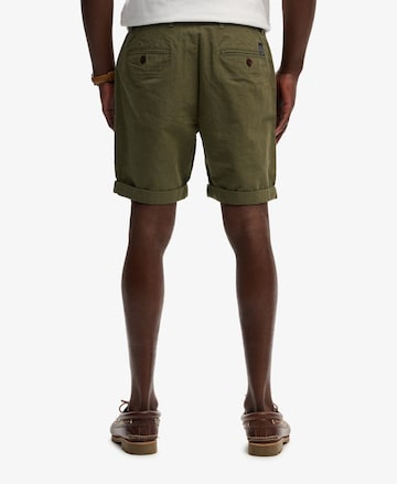 Regular Pantalon chino Superdry & Co en vert