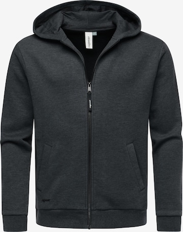 Veste de survêtement 'Natten' Ragwear en gris : devant