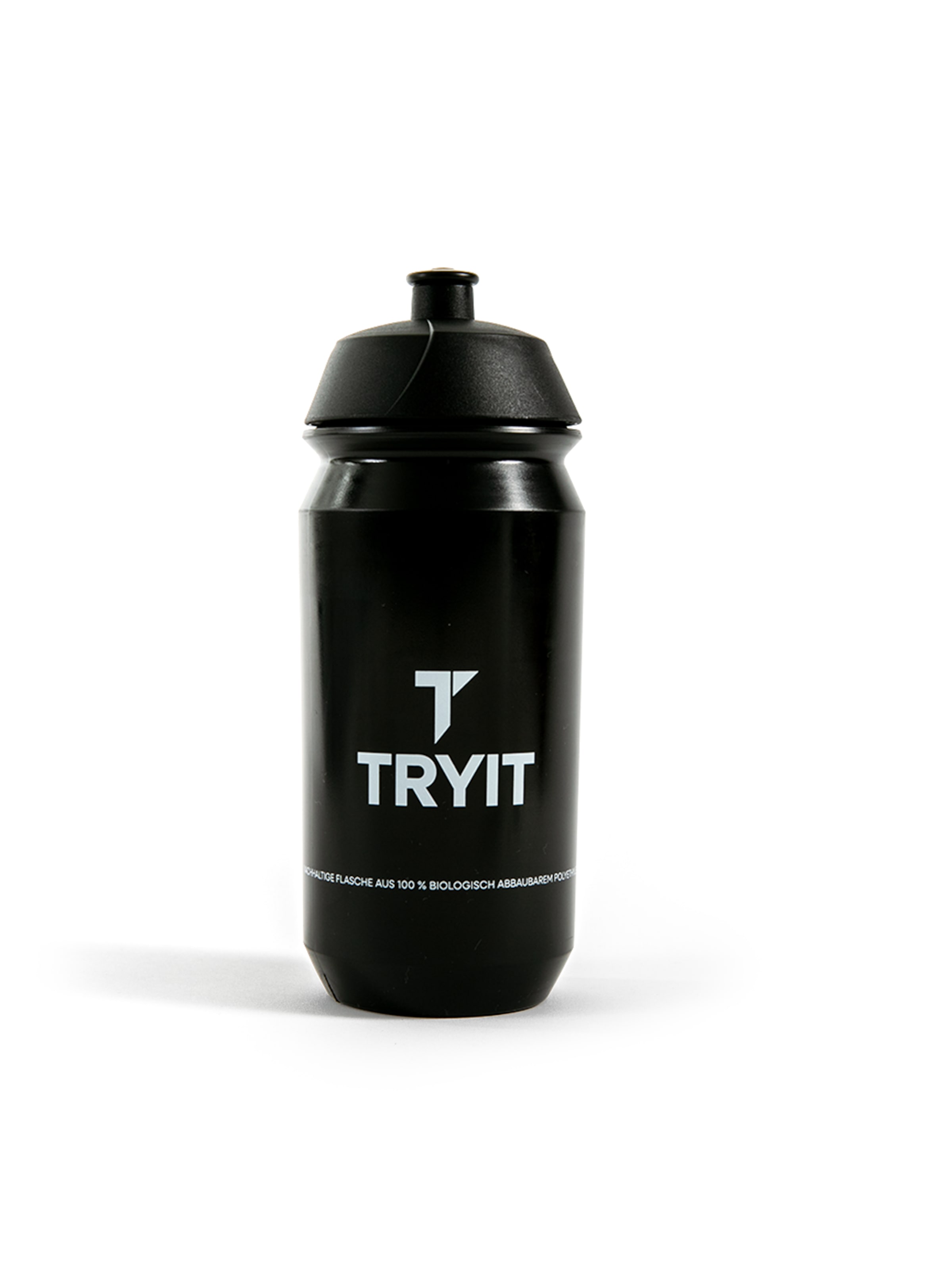 TRYIT Drinking Bottle 'Sport Trinkflasche - 500ml' in Black: front