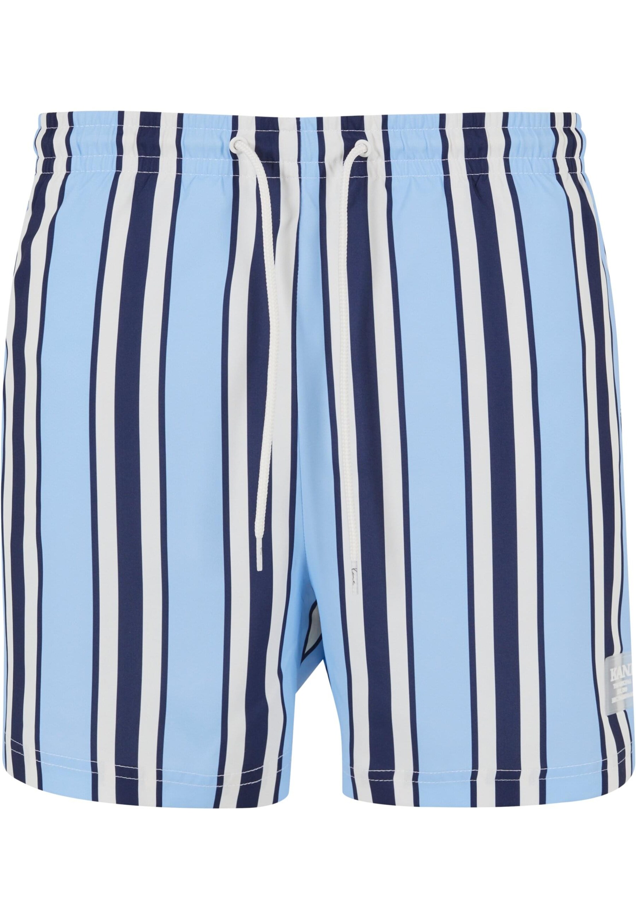 Karl Kani Plavecké šortky - Modrá: predná strana