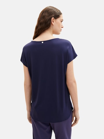 TOM TAILOR T-Shirt in Blau