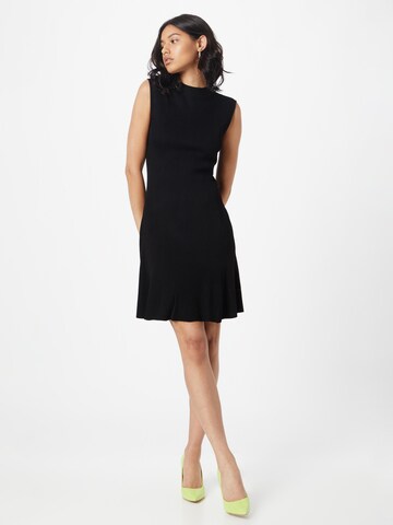 melns GUESS Adīta kleita 'AUDREY': no priekšpuses