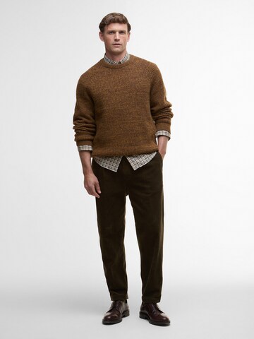 Barbour Trui 'Horseford' in Bruin