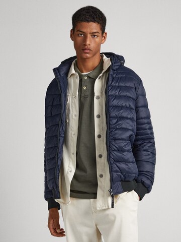 Pepe Jeans Winter Jacket 'BILLY' in Blue: front