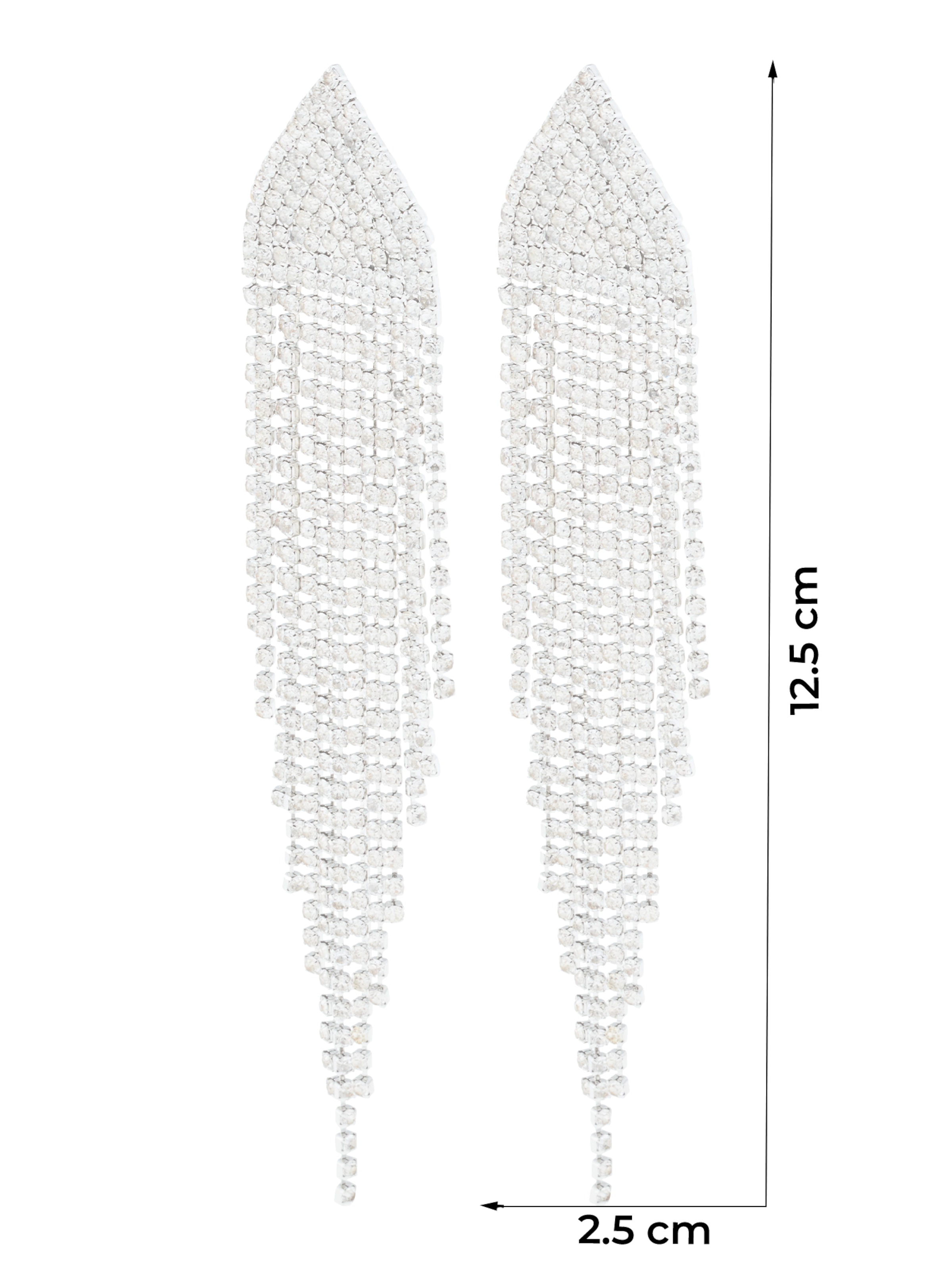 Boucles d'oreilles 'KCE-250628-1' ABOUT YOU en argent