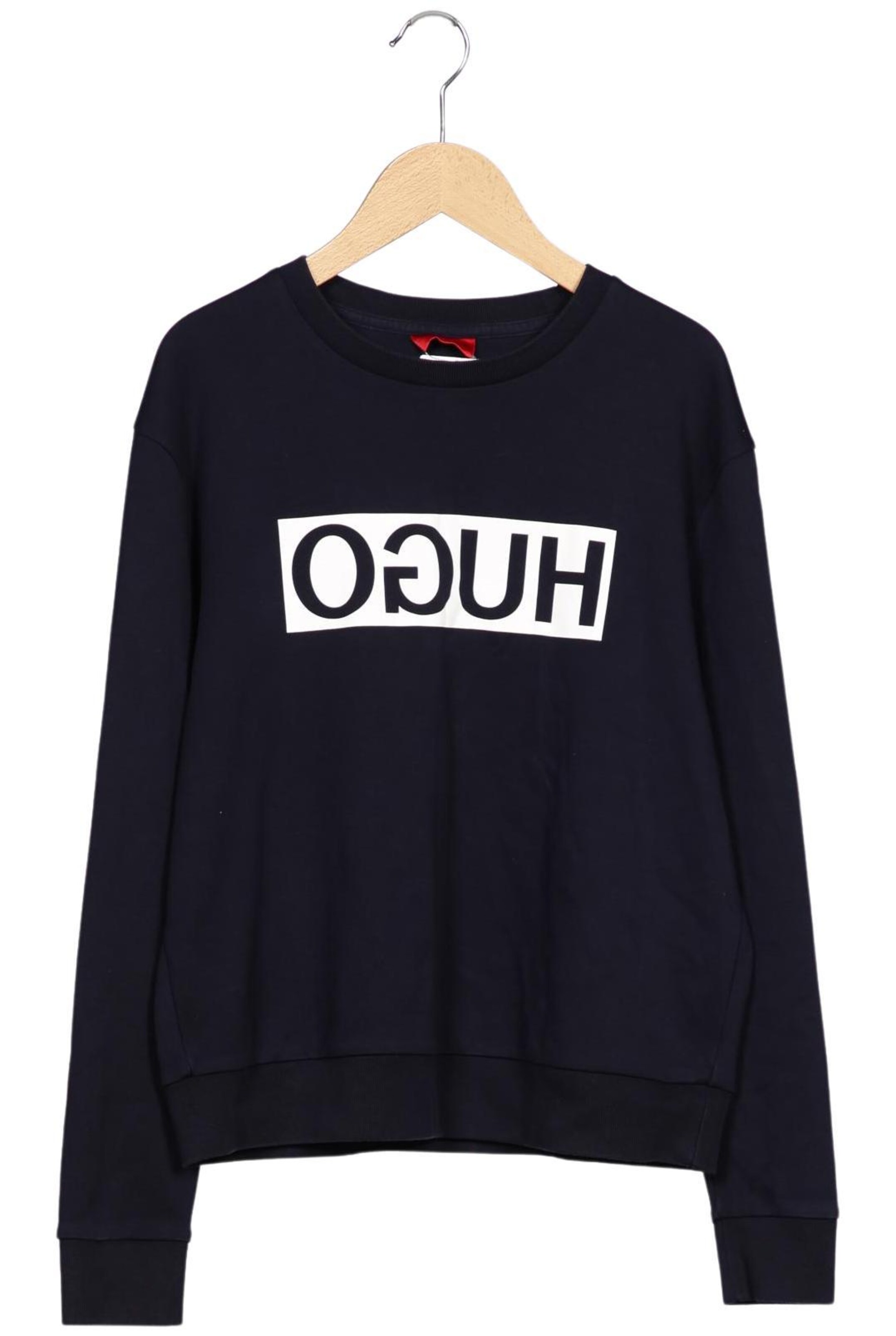 HUGO Sweatshirt & Zip-Up Hoodie in S in Blue: front