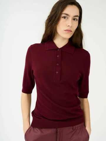 Ivy Copenhagen Shirt 'Essex' in Rood: voorkant