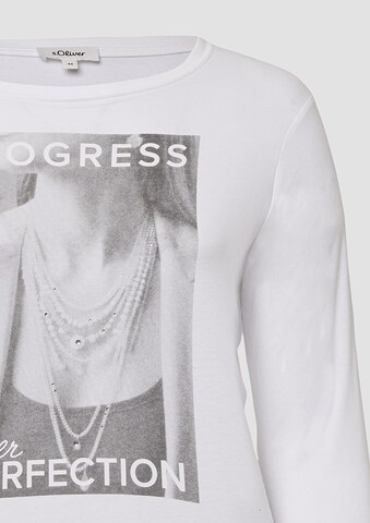 s.Oliver Shirt in Wit