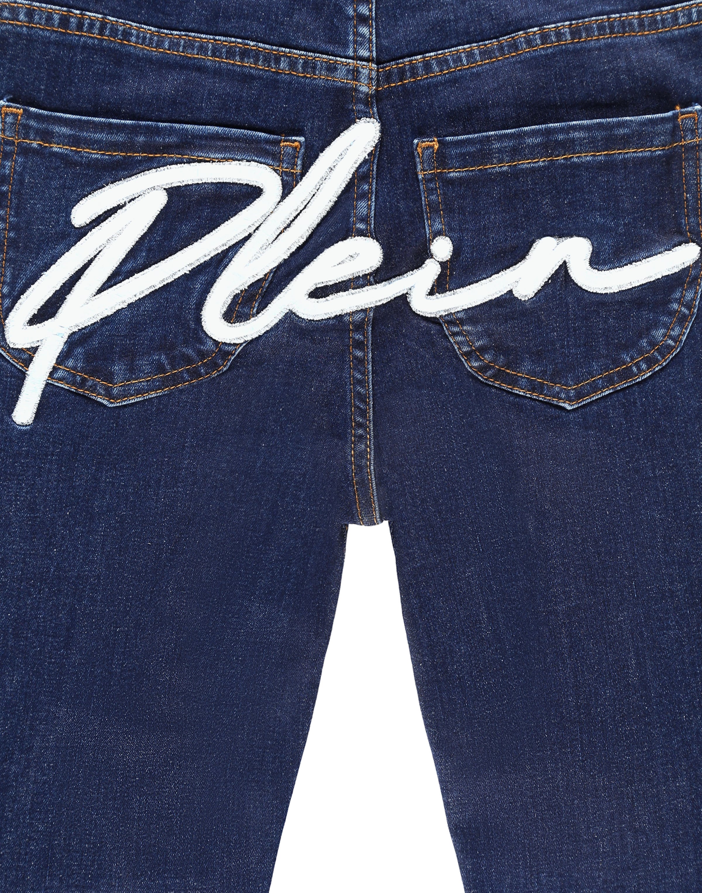 Regular Jean Philipp Plein en bleu