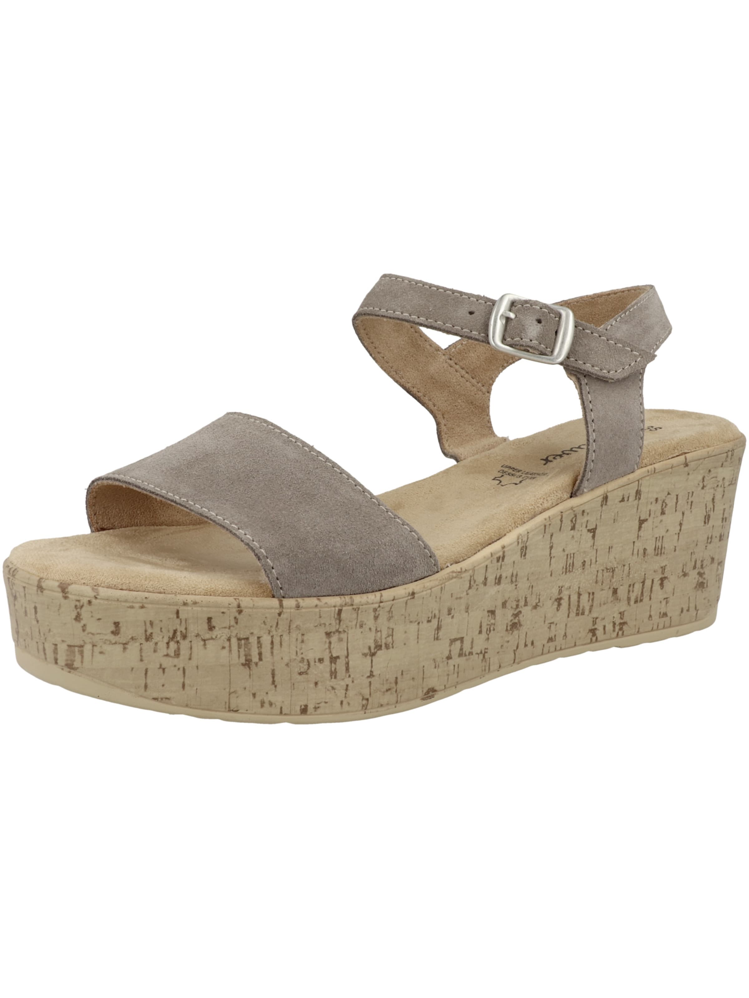 s.Oliver Sandaal in Bruin: voorkant