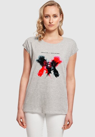 Merchcode Shirt 'Kings Of Leon - OBTN' in Grey: front