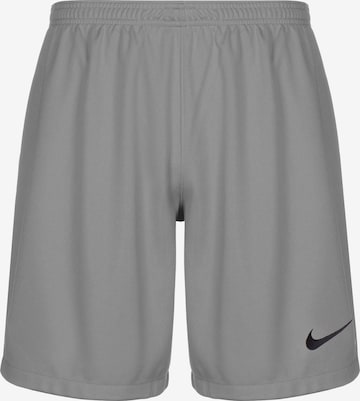 NIKE Regular Sportbroek 'League III' in Grijs: voorkant