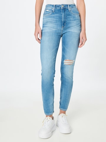 Calvin Klein Jeans Skinny Jeans in Blue: front