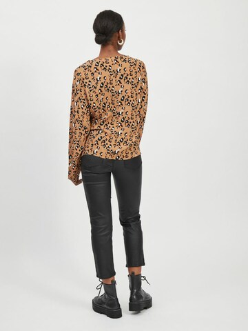 VILA Shirt 'KITTIE' in Brown