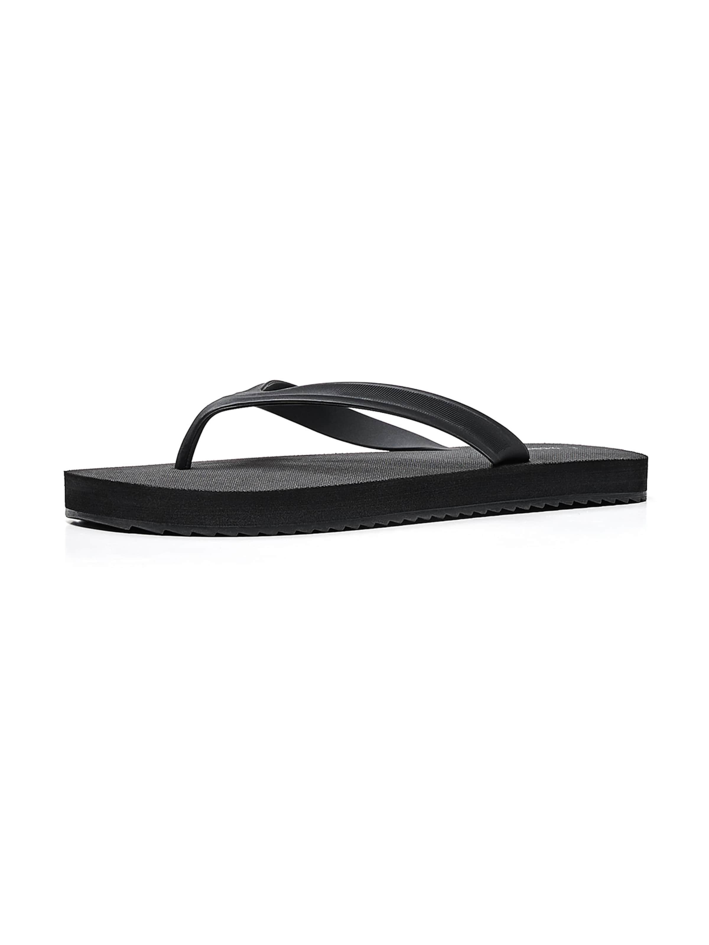 Bershka Japonki w rozmiarze 40 w kolorze czarnym, Podgląd produktu