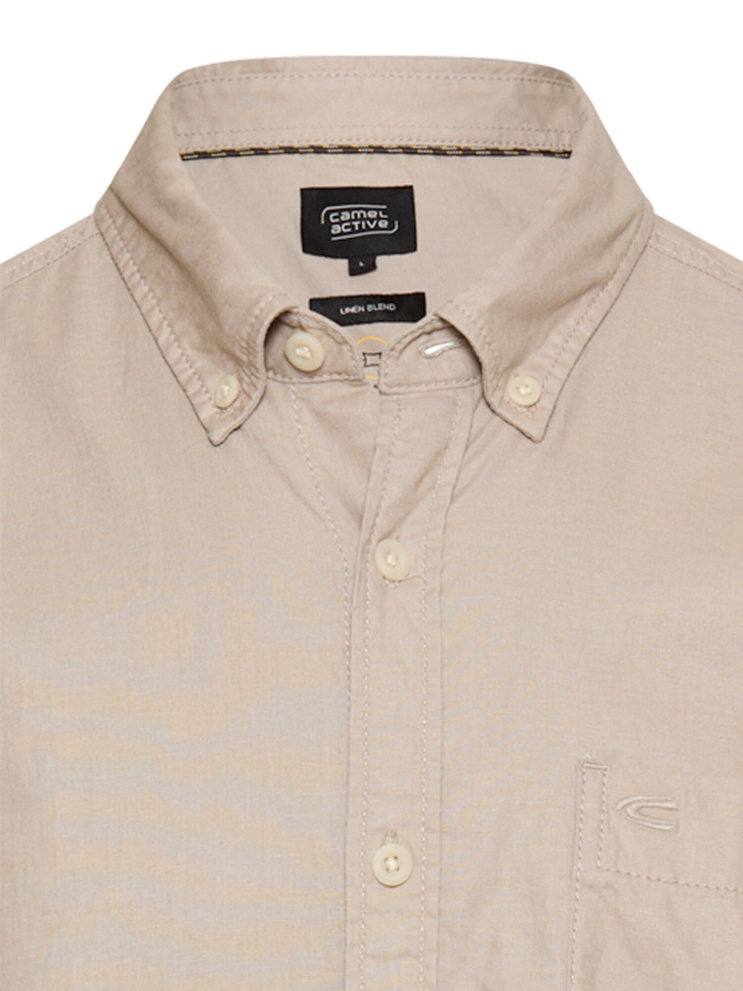CAMEL ACTIVE Regular fit Button Up Shirt in Beige