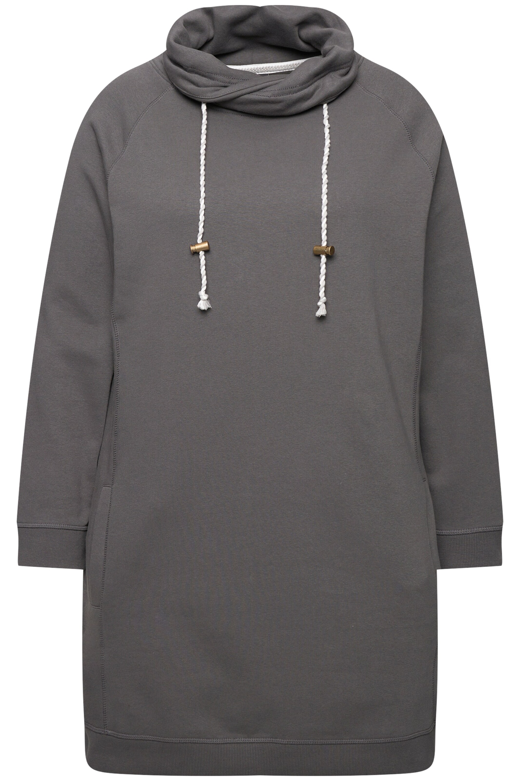 Ulla Popken Kleid in Grau: Vorderseite