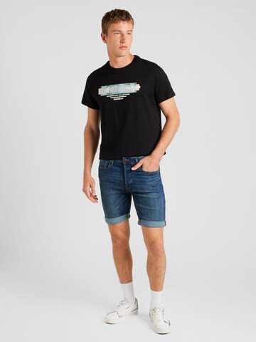 JACK & JONES Slimfit Jeans 'JJIRICK JJORIGINAL' in Blau