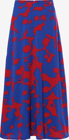 TATUUM Φούστα 'Sami' σε ζαφείρι / κόκκινο, Άποψη προϊόντος