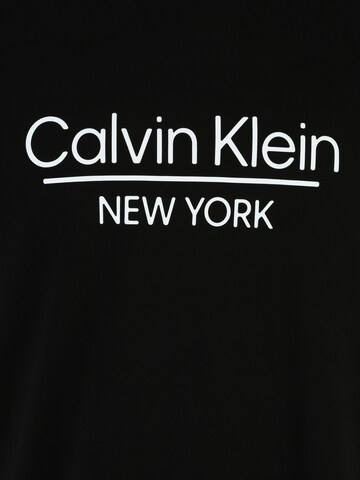 Calvin Klein Big & Tall Tričko – černá