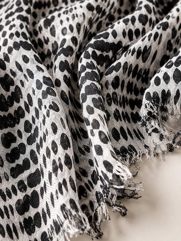 COLLEZIONE ALESSANDRO Scarf 'Vasca' in Black