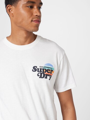 Superdry Póló 'Cali' - fehér