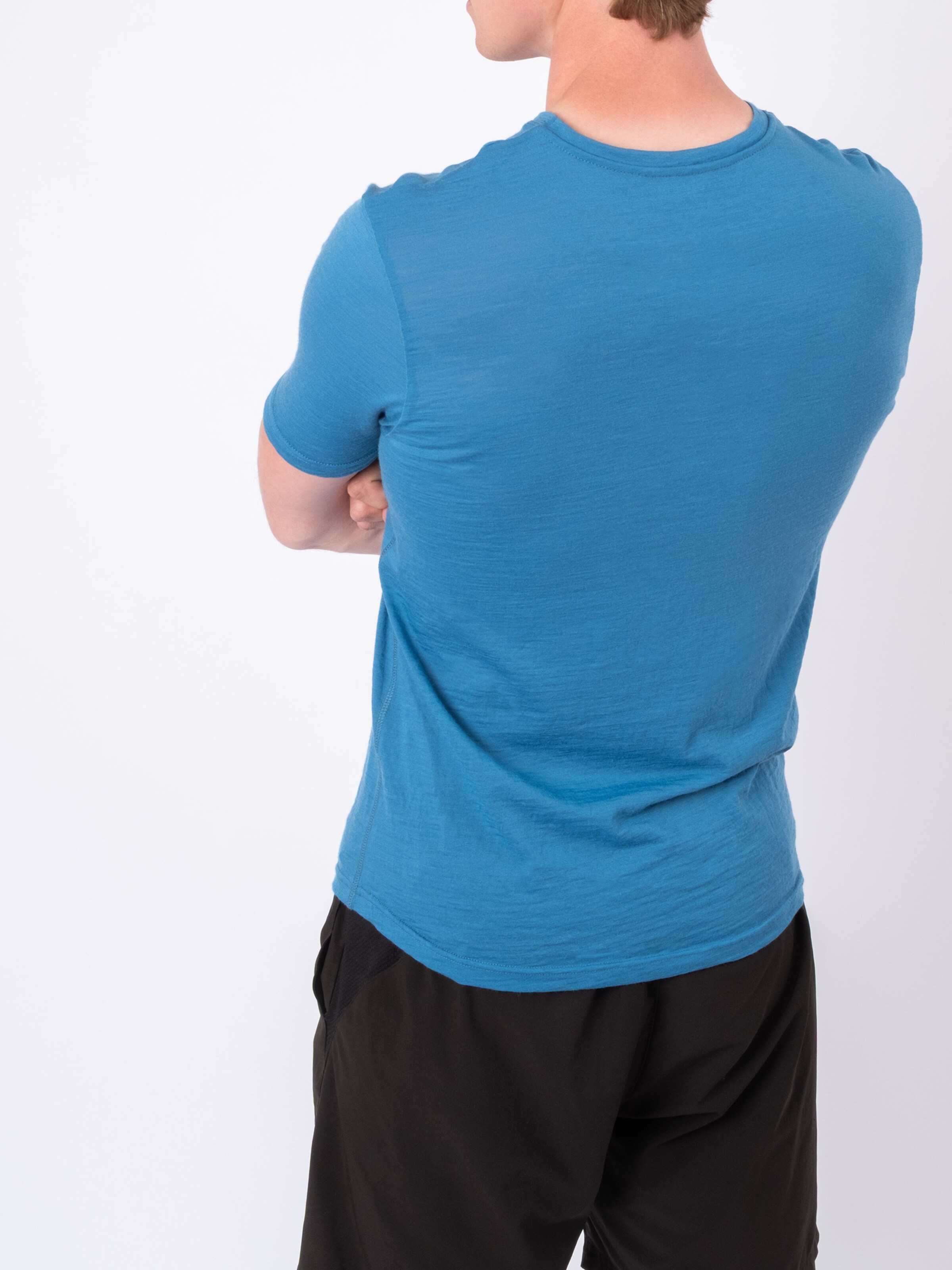 Occulto Functioneel shirt '100 Merino Montreal' in Blauw