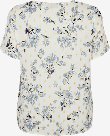 Zizzi Shirt 'XALMA' in Wit