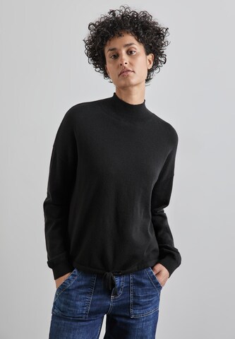 STREET ONE Pullover in Schwarz: Vorderseite