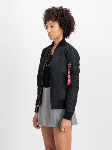 ALPHA INDUSTRIES Übergangsjacke 'MA-1 VF 59' in Schwarz