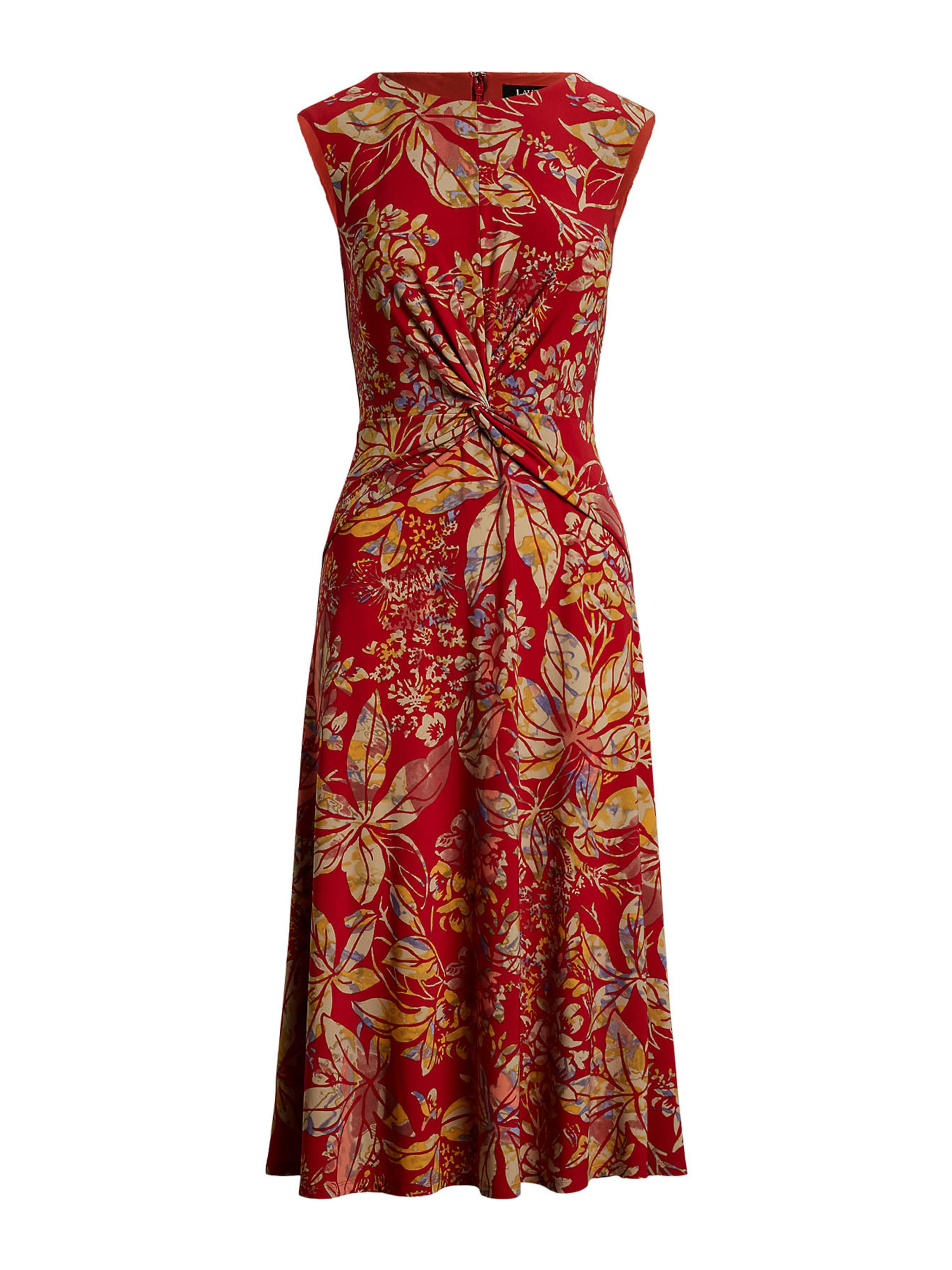 Lauren Ralph Lauren Petite Kleit 'TESSANNE', värv punane: eest vaates