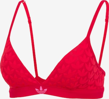 ADIDAS ORIGINALS Triangel BH ' Terrot Flex ' in Rood: voorkant